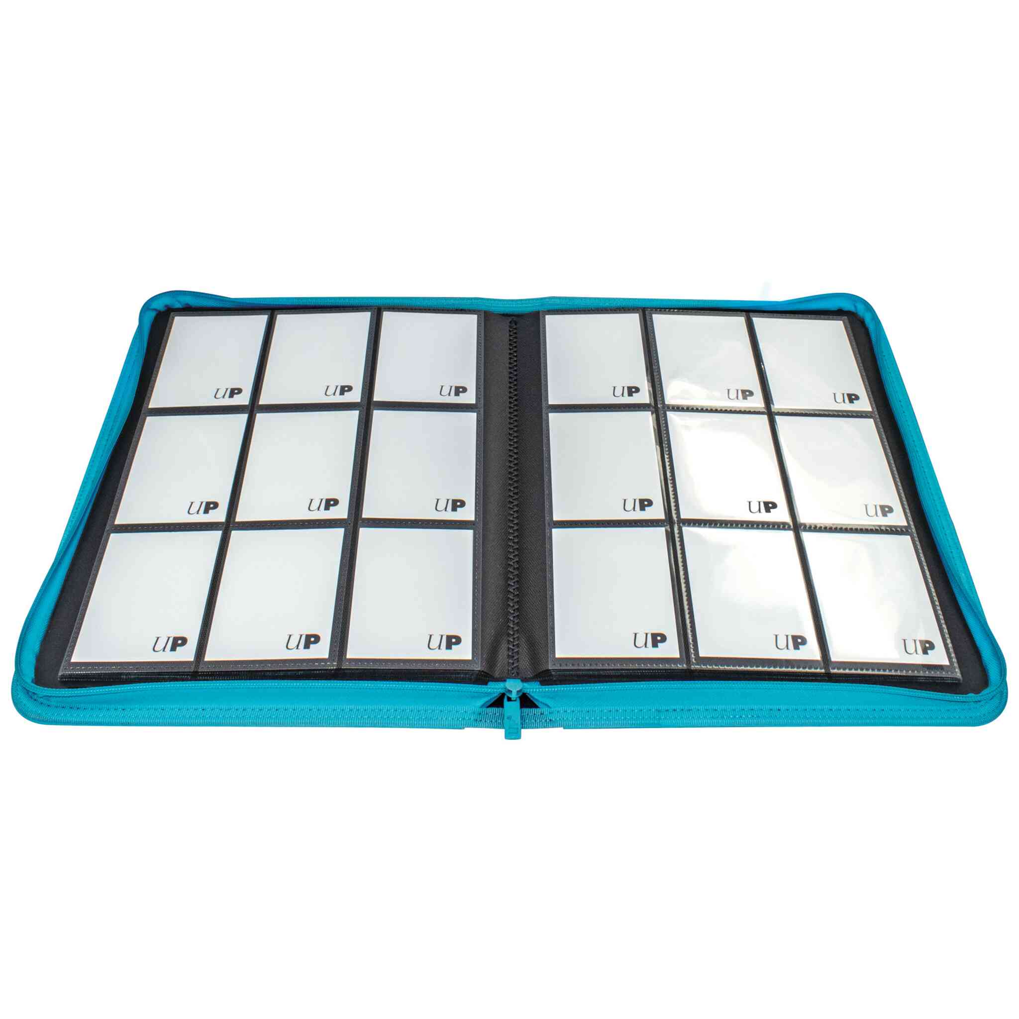 Ultra Pro - Vivid Zippered PRO-Binder - 9-Pocket - Teal - Image 2