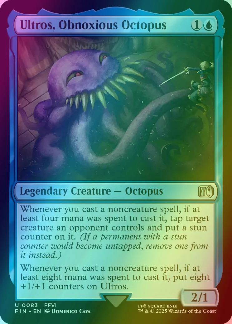 Ultros, Obnoxious Octopus [83] [FINAL FANTASY] [Foil]