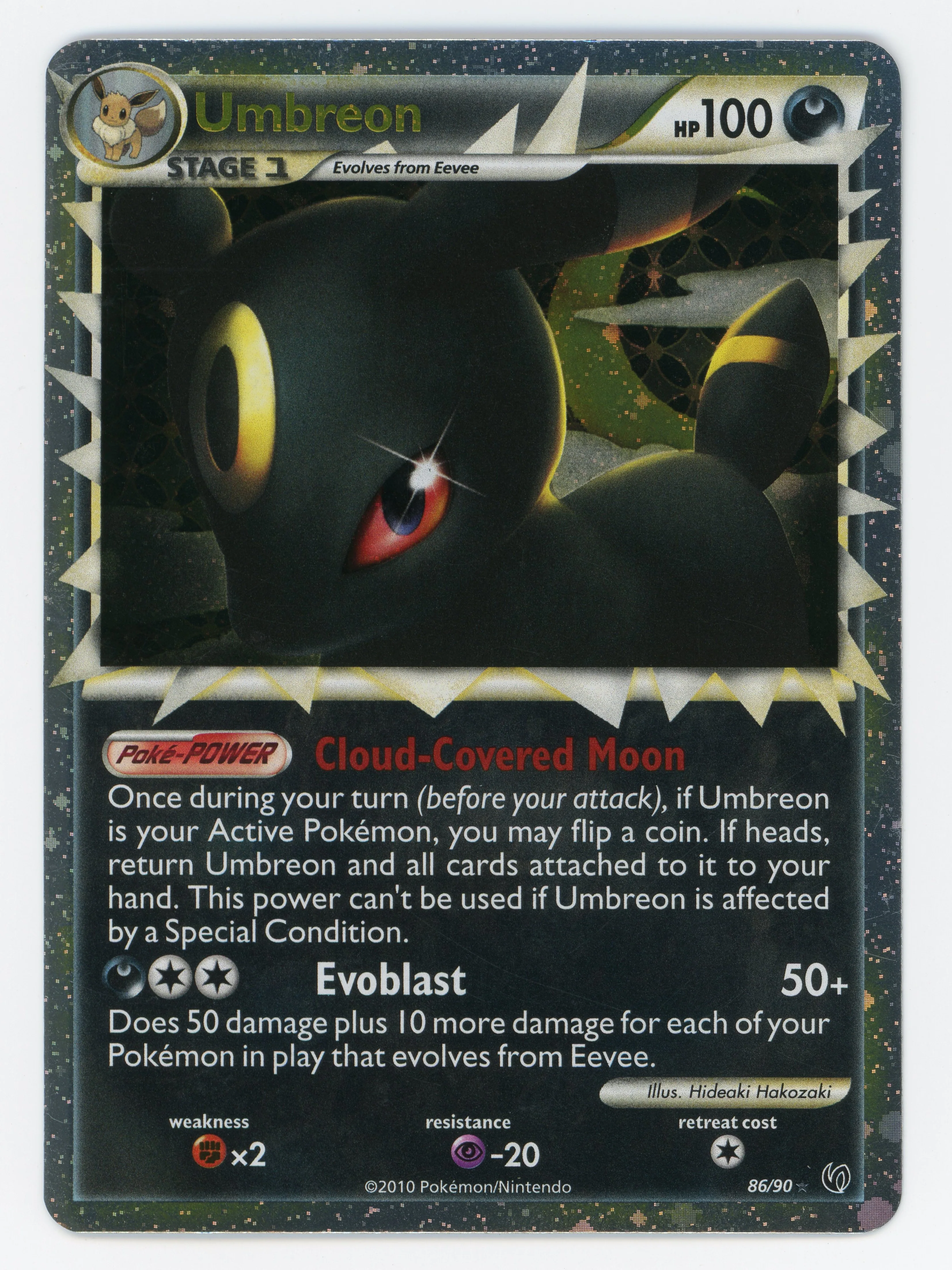 Umbreon - 86/90 - Rare Prime - Ultra Rare - Scan 14675