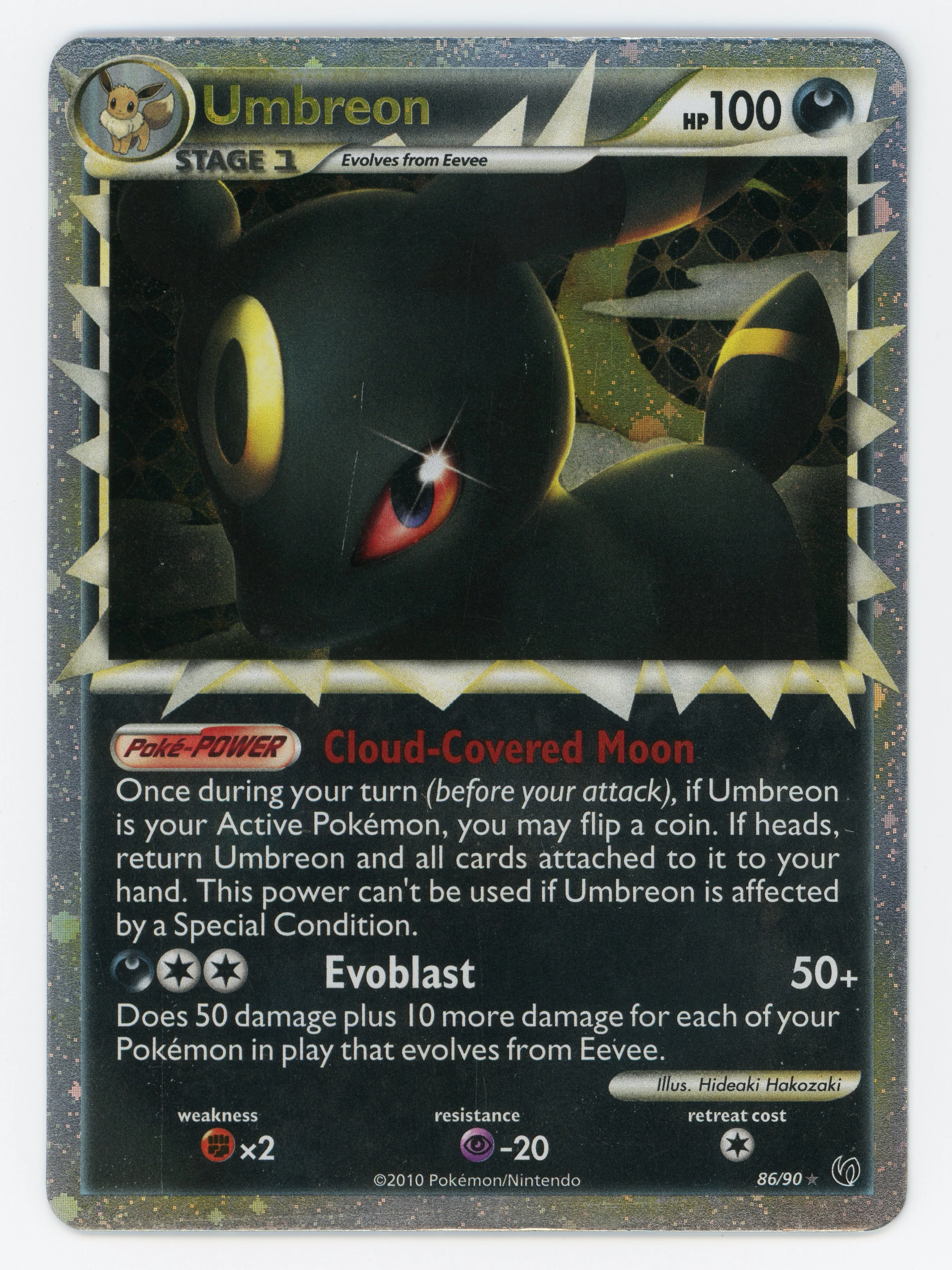 Umbreon - 86/90 - Rare Prime - Ultra Rare - Scan 14757