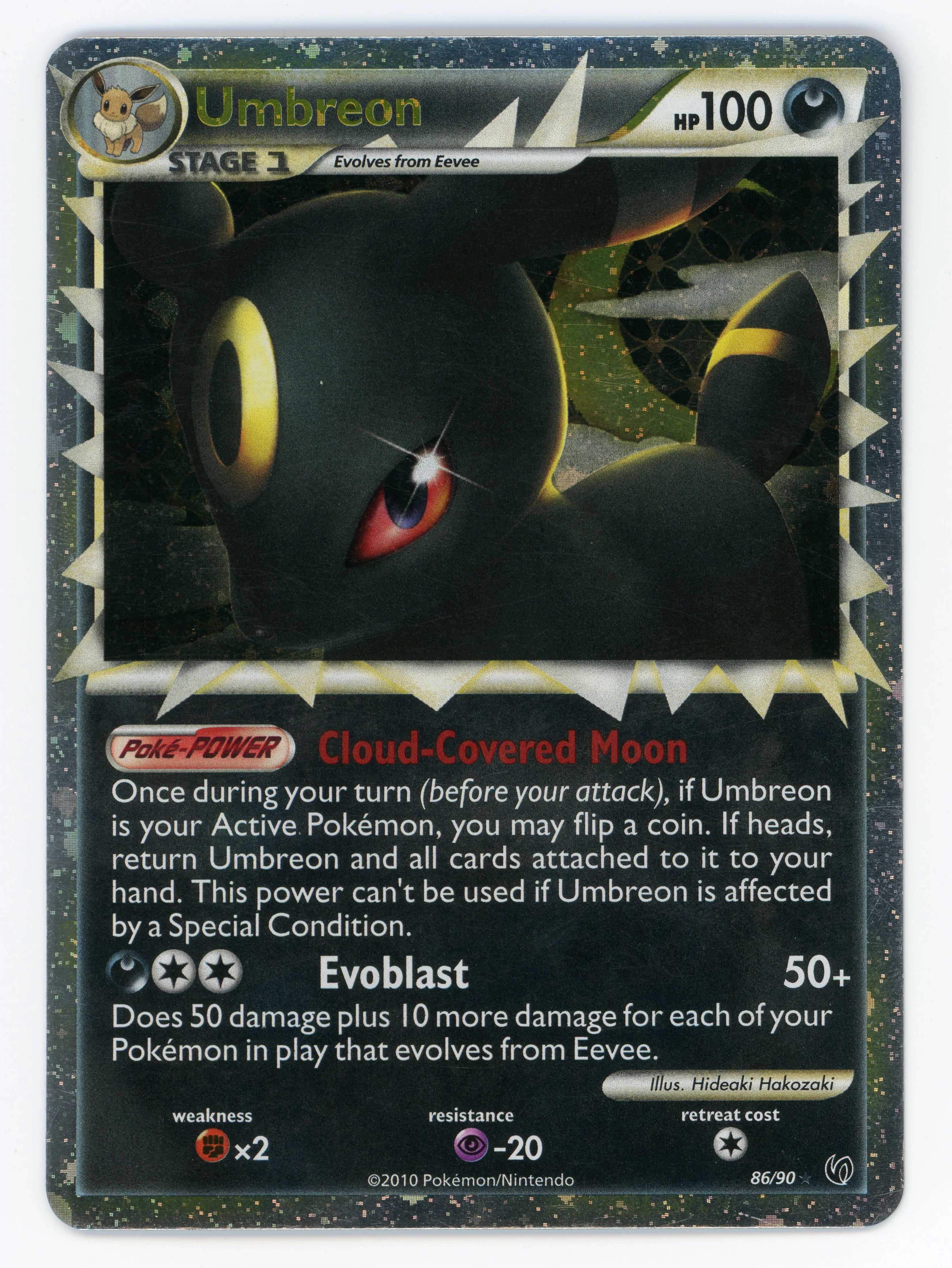 Umbreon - 86/90 - Rare Prime - Ultra Rare - Scan 15392