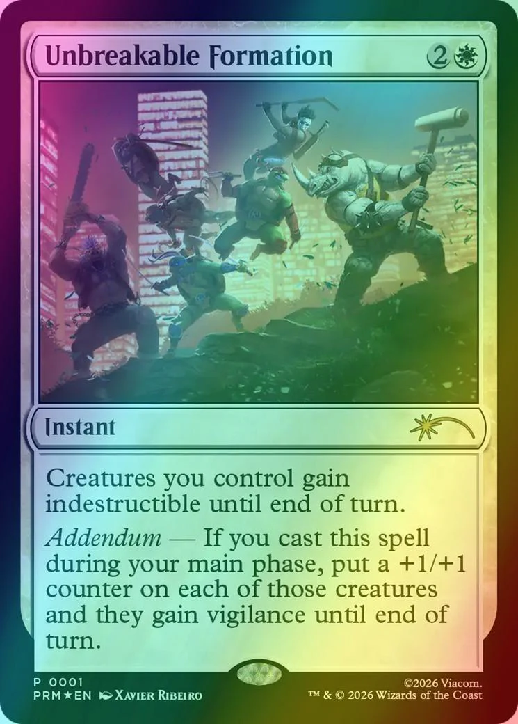 Unbreakable Formation [2025-5] [URL/Convention Promos] [Foil]