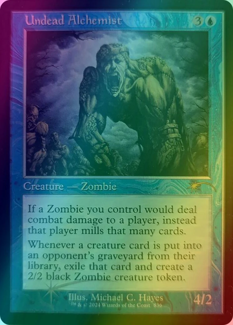 Undead Alchemist [0836] [Retro Frame] [Michael C. Hayes] [Secret Lair Drop] [Foil]