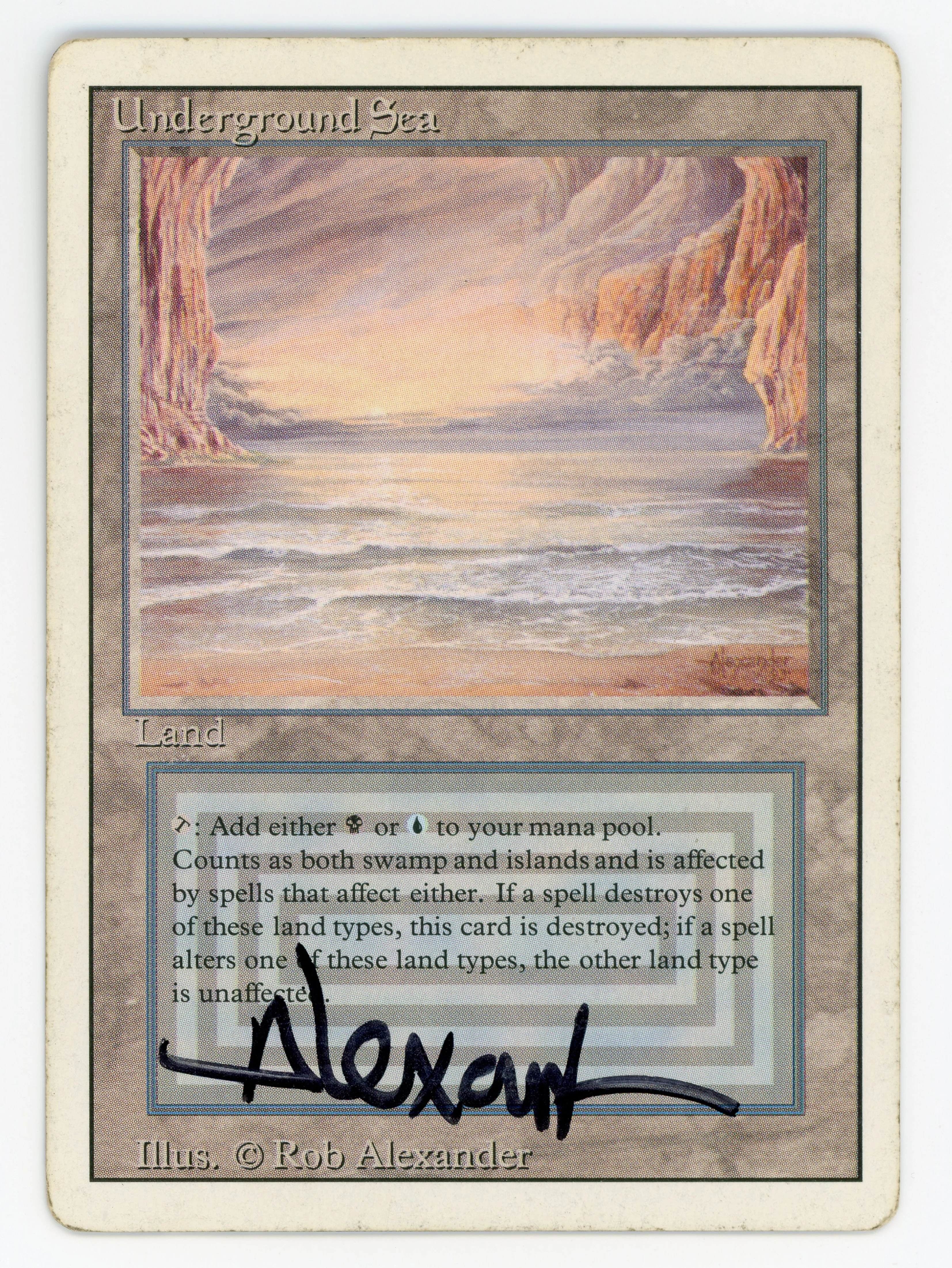 Underground Sea - Signed - Scan 15559