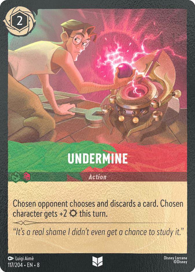 Undermine - 117/204 [Reign of Jafar] [Cold Foil]