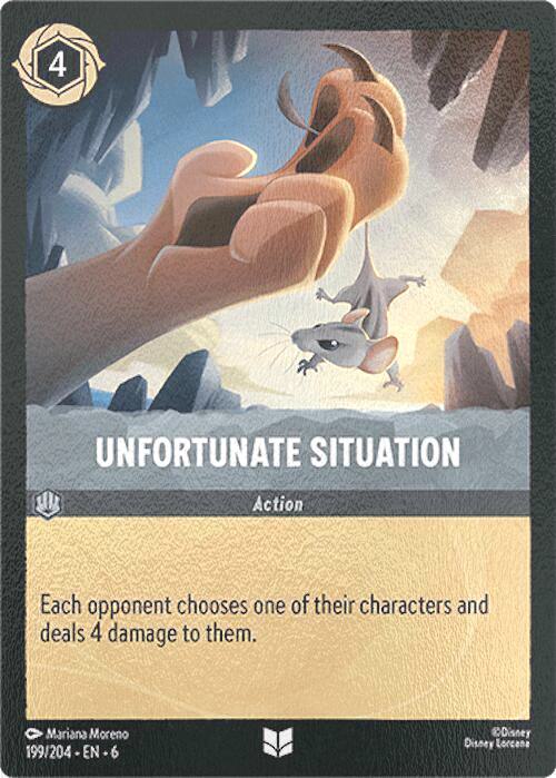 Unfortunate Situation - 199/204 [Azurite Sea] [Cold Foil]