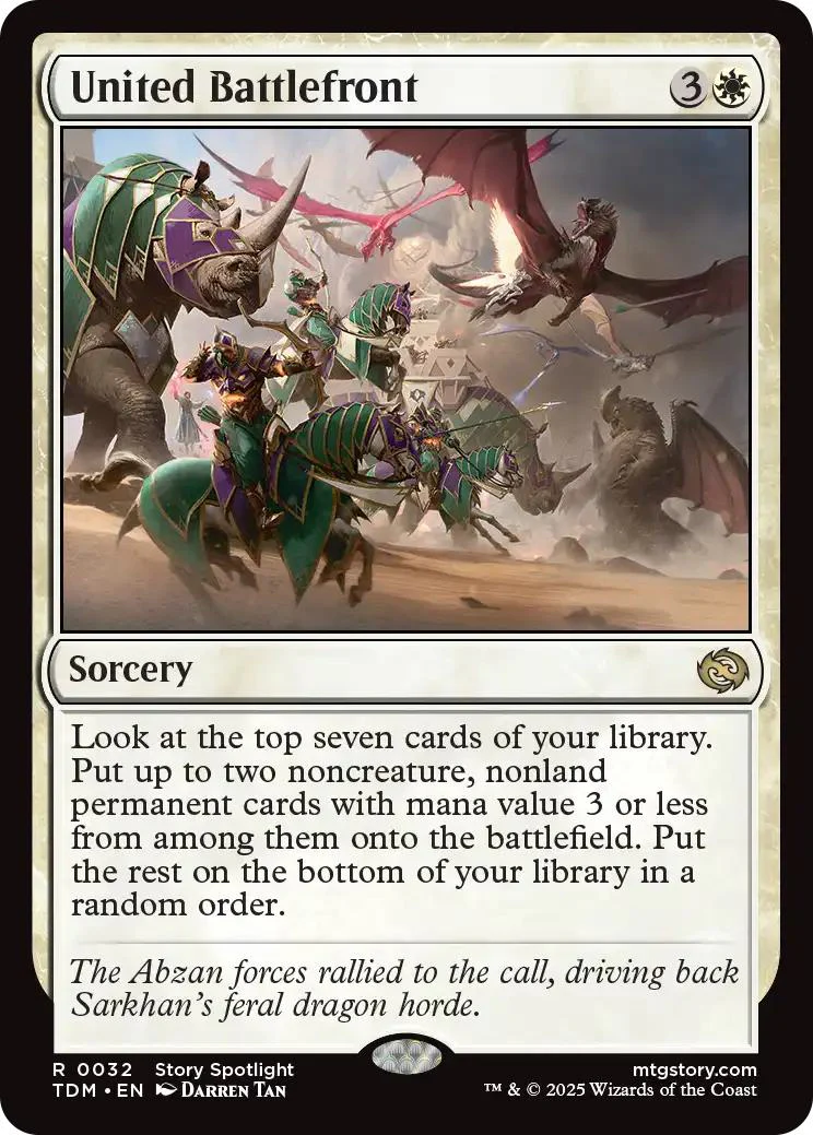 United Battlefront [32] [Tarkir: Dragonstorm] [Non-Foil]