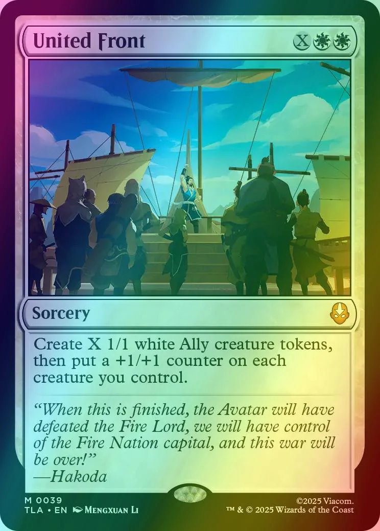 United Front [39] [Avatar: The Last Airbender] [Foil]