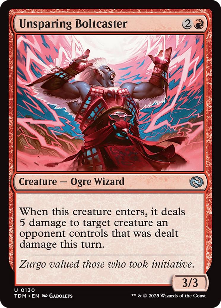 Unsparing Boltcaster [130] [Tarkir: Dragonstorm] [Non-Foil]