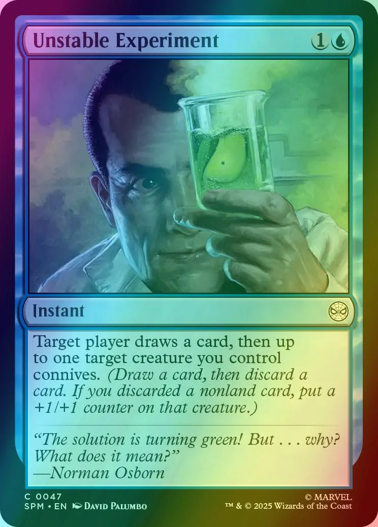 Unstable Experiment [47] [Marvel's Spider-Man] [Foil]