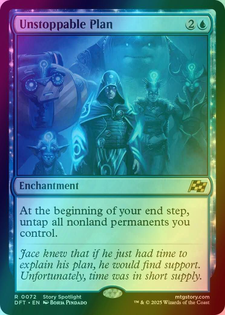 Unstoppable Plan [72] [Aetherdrift] [Foil]