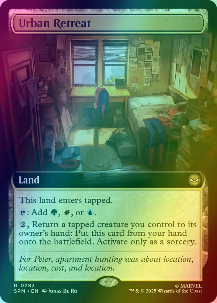 Urban Retreat [283] [Extended Art] [Marvel's Spider-Man] [Foil]
