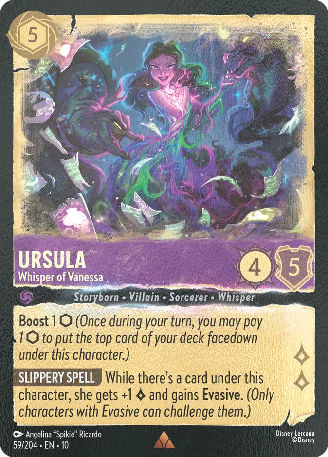 Ursula - Whisper of Vanessa - 59/204 [Whispers in the Well] [Cold Foil]