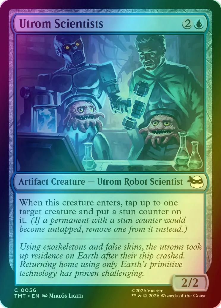Utrom Scientists [56] [Teenage Mutant Ninja Turtles] [Foil]