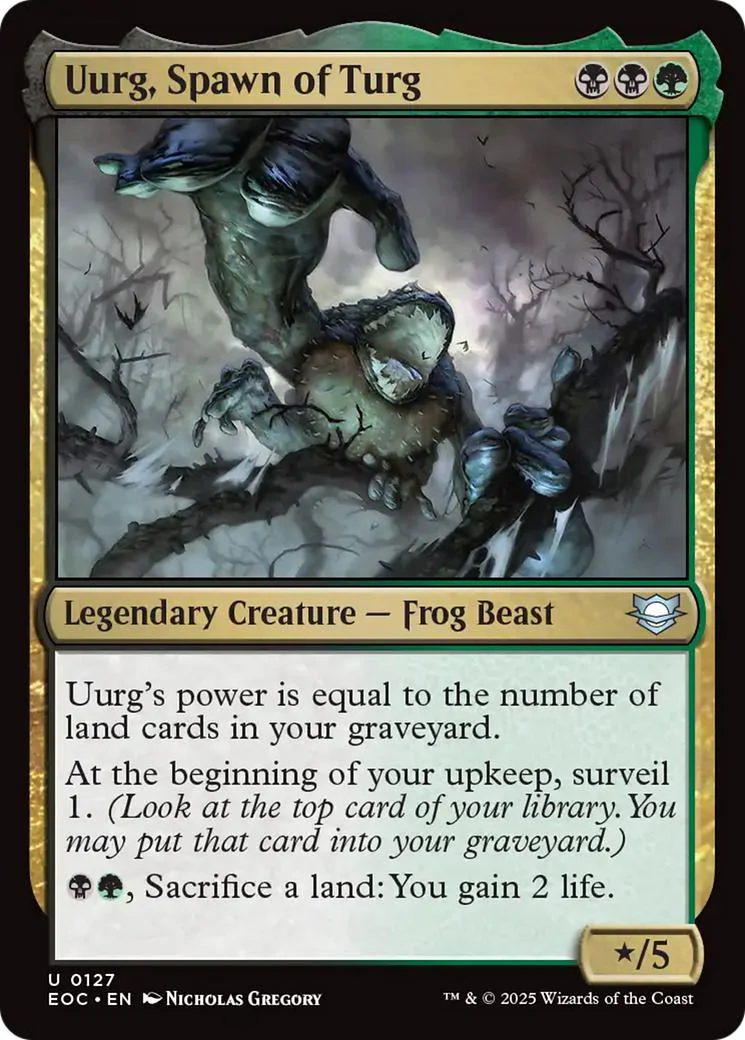 Uurg, Spawn of Turg [127] [Edge of Eternities: Commander] [Non-Foil]