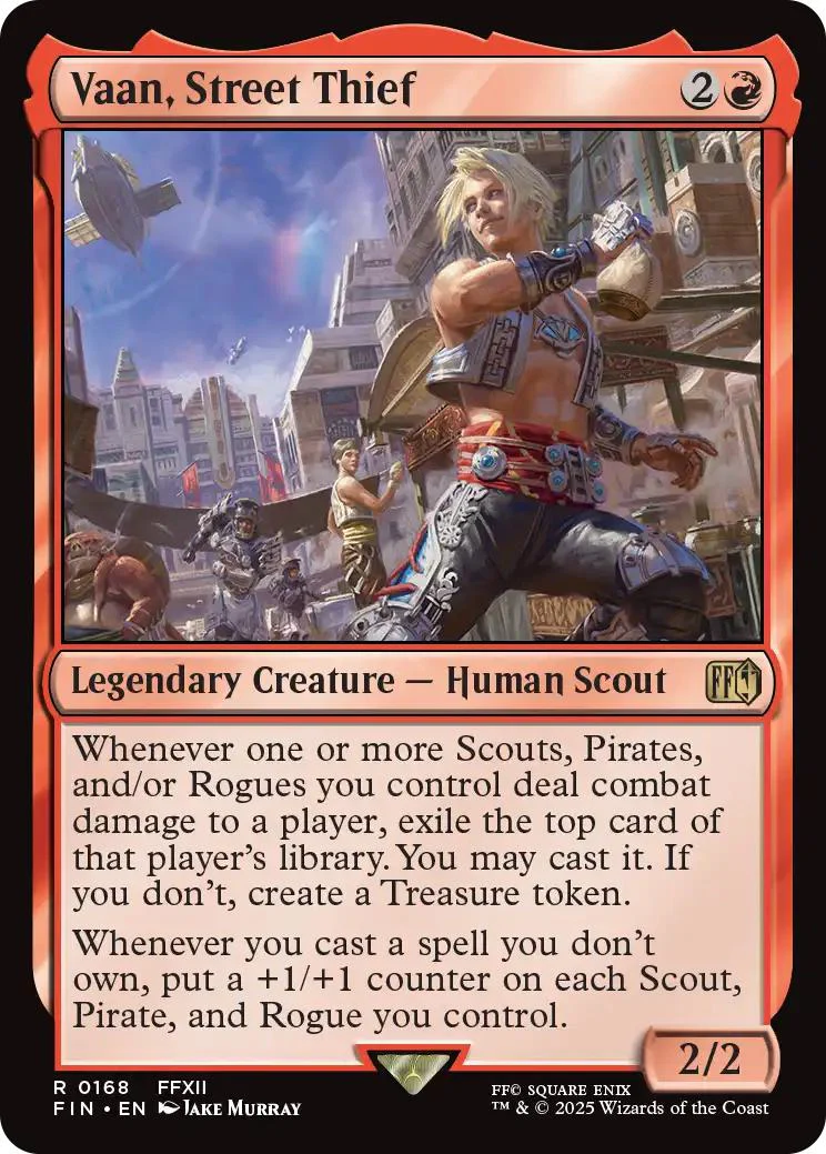 Vaan, Street Thief [168] [FINAL FANTASY] [Non-Foil]