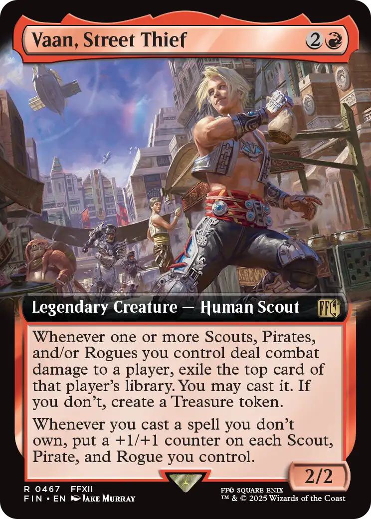Vaan, Street Thief [467] [Extended Art] [FINAL FANTASY] [Non-Foil]