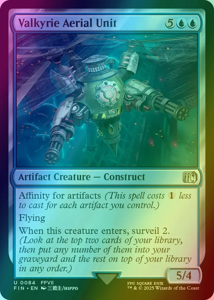 Valkyrie Aerial Unit [84] [FINAL FANTASY] [Foil]