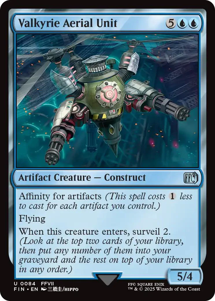 Valkyrie Aerial Unit [84] [FINAL FANTASY] [Non-Foil]
