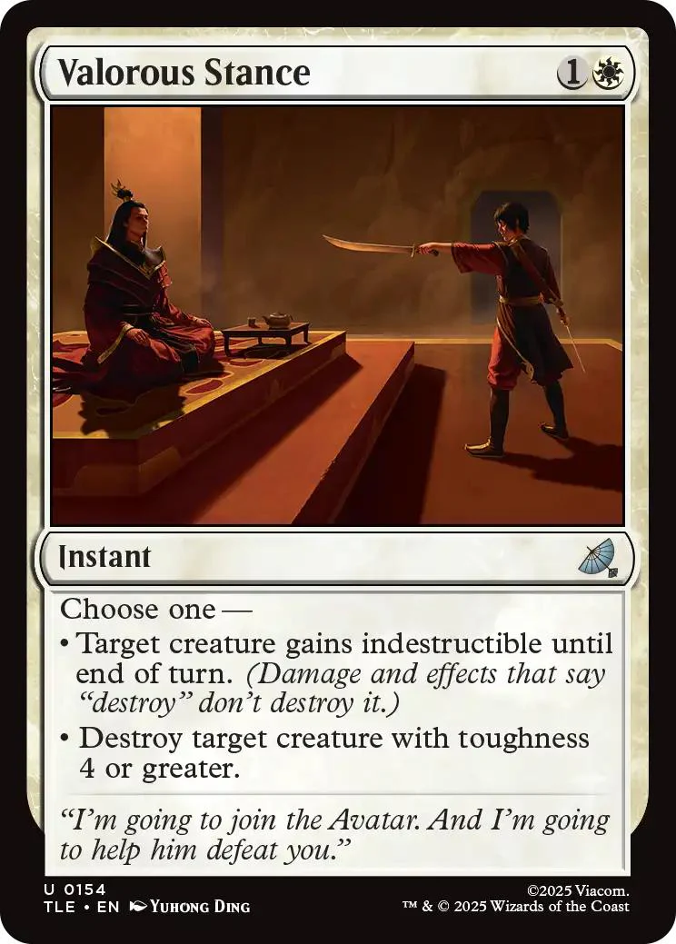 Valorous Stance [154] [Avatar: The Last Airbender Eternal] [Non-Foil]