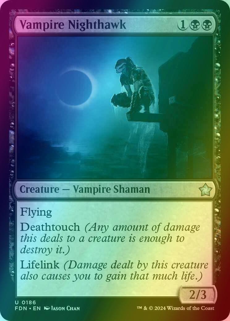 Vampire Nighthawk [186] [Foundations] [Foil]