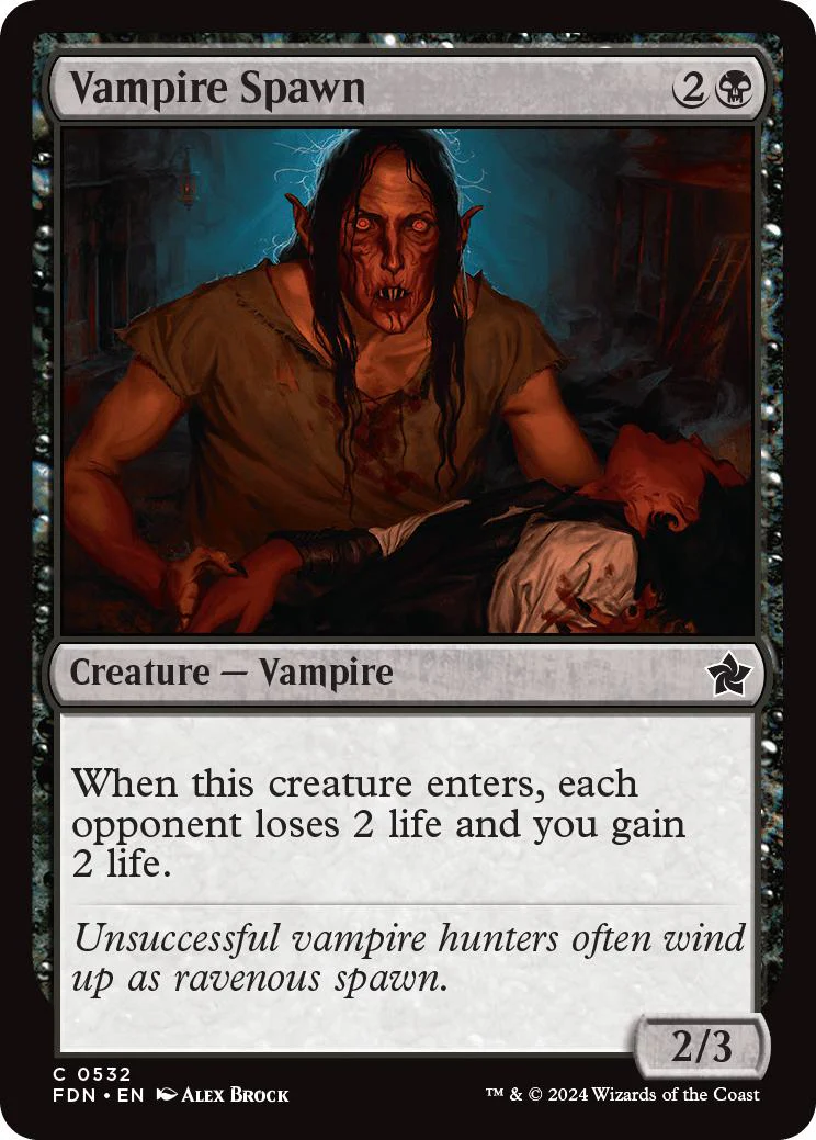 Vampire Spawn [532] [Foundations] [Non-Foil]