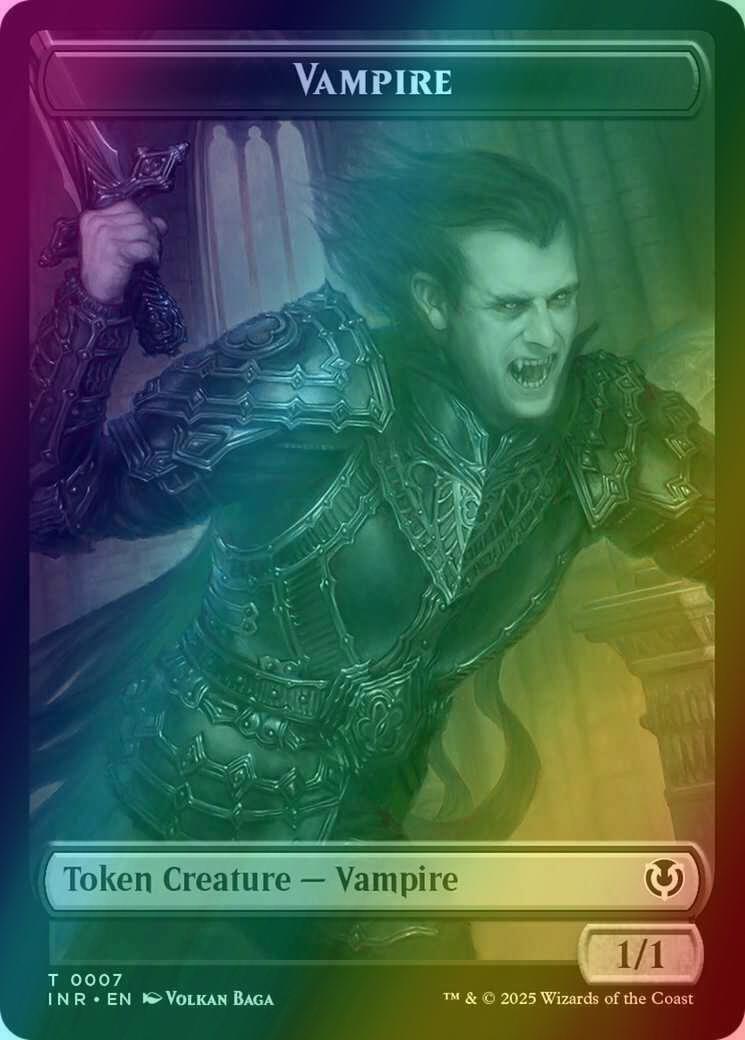 Vampire Token (07) // Vampire Token (08) [Innistrad Remastered: Tokens] [Foil]