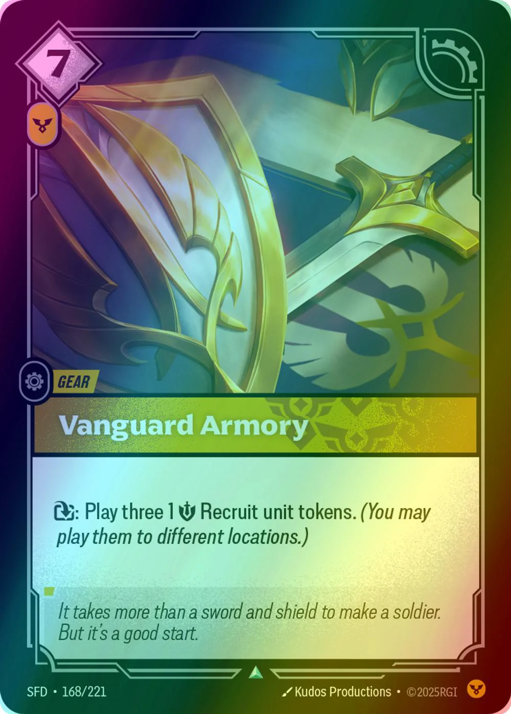 Vanguard Armory - 168/221 [Spiritforged] [Foil]