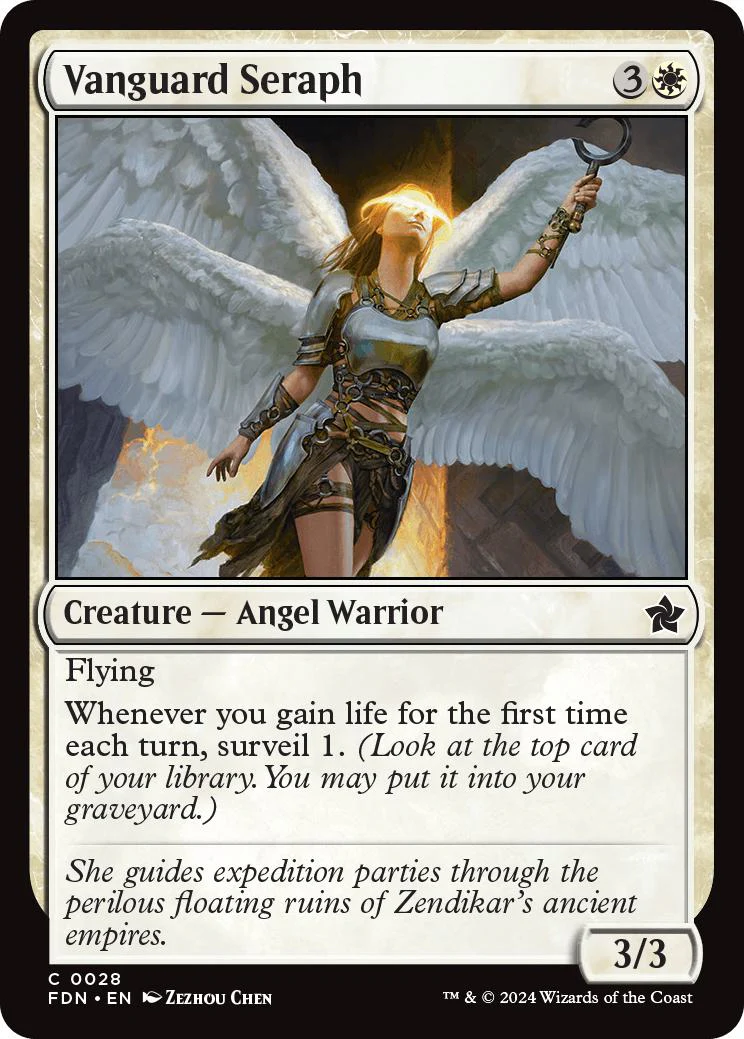 Vanguard Seraph [28] [Foundations] [Non-Foil]