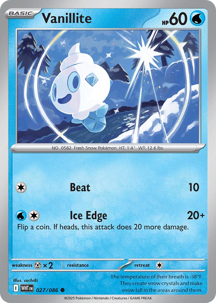 Vanillite - 027/086 - Common [sv105w-027] [Non-Holo]