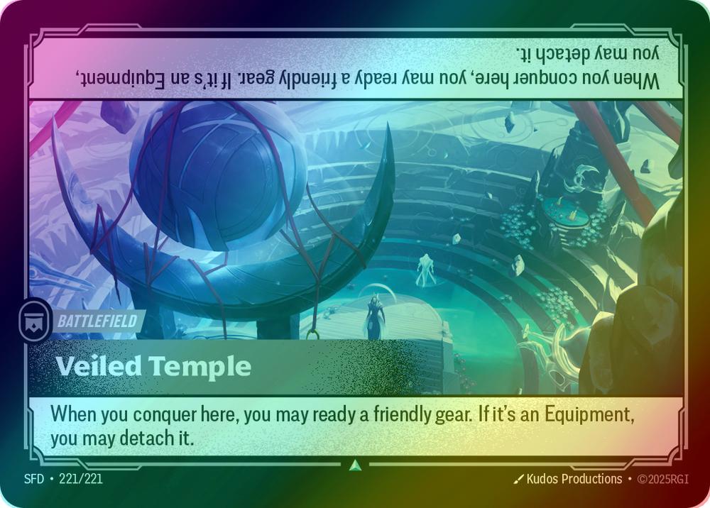 Veiled Temple - 221/221 [Spiritforged] [Foil]