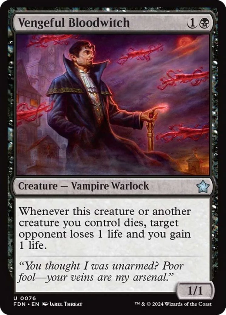 Vengeful Bloodwitch [76] [Foundations] [Non-Foil]