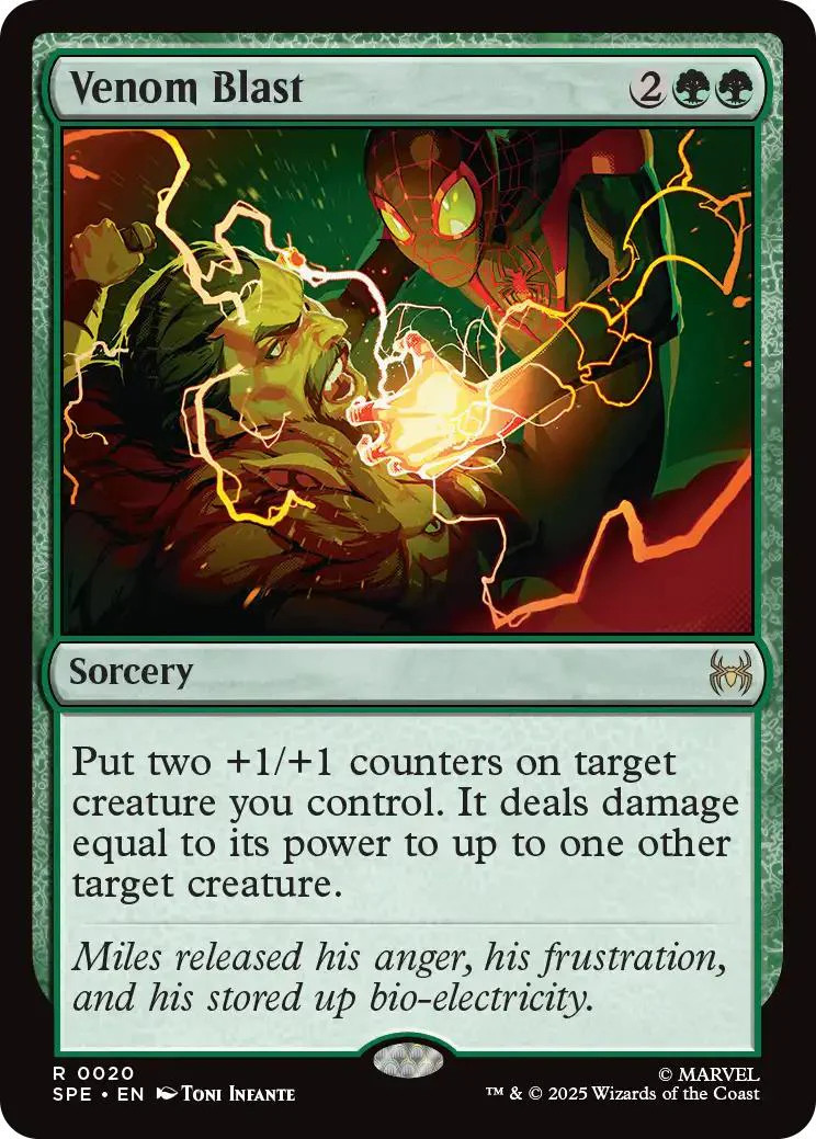 Venom Blast [20] [Marvel's Spider-Man Eternal] [Non-Foil]