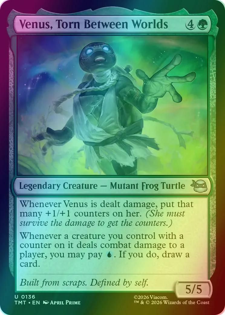 Venus, Torn Between Worlds [136] [Teenage Mutant Ninja Turtles] [Foil]