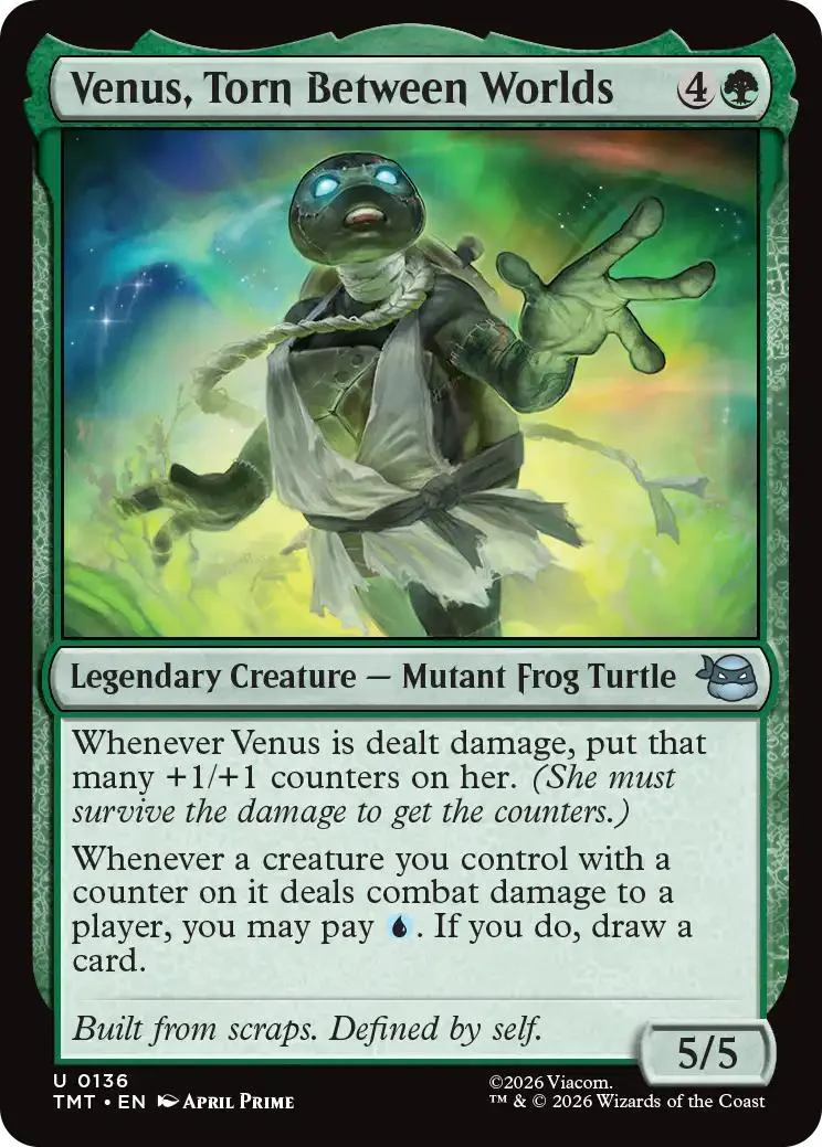 Venus, Torn Between Worlds [136] [Teenage Mutant Ninja Turtles] [Non-Foil]