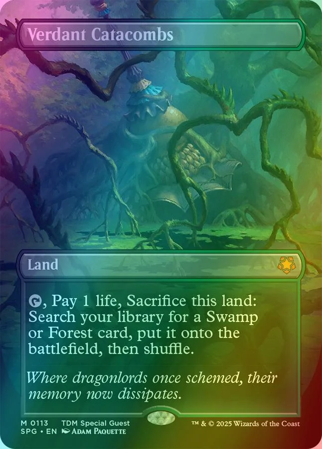 Verdant Catacombs [113] [Borderless] [Special Guests] [Foil]