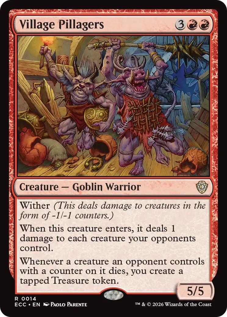 Village Pillagers [14] [Lorwyn Eclipsed: Commander] [Non-Foil]