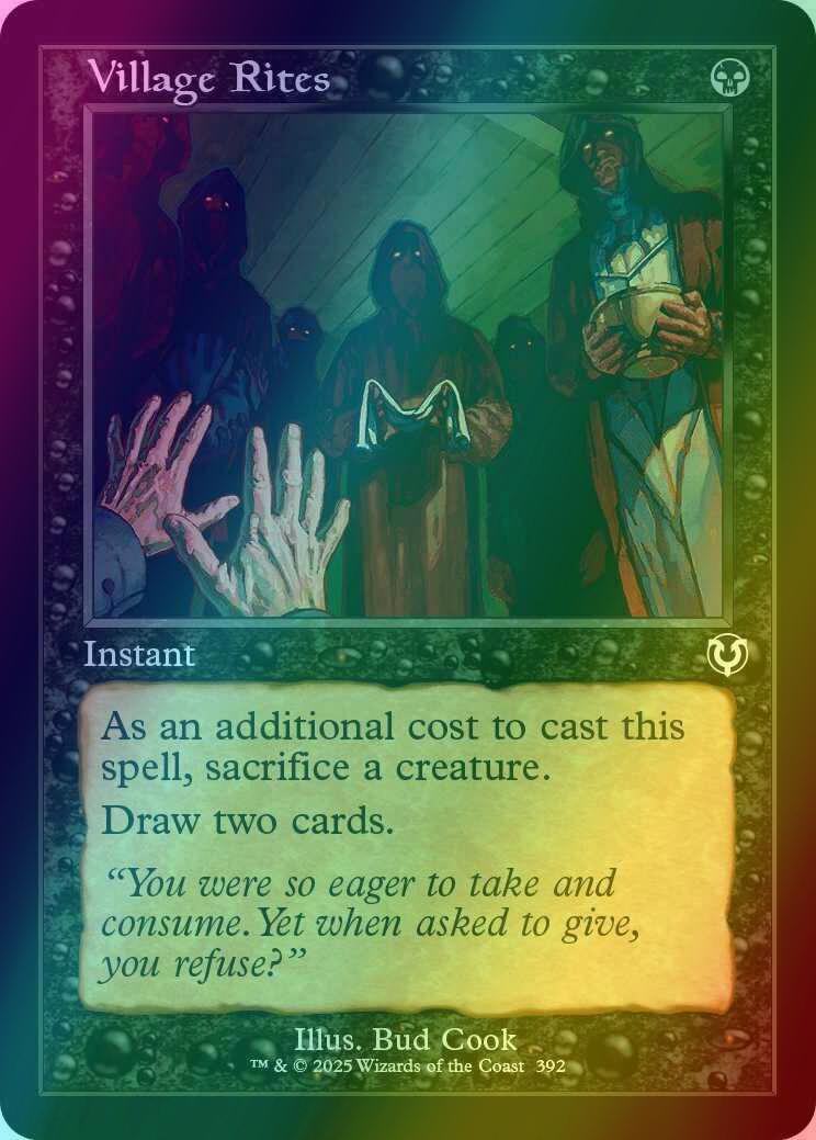 Village Rites [392] [Retro Frame] [Innistrad Remastered] [Foil]