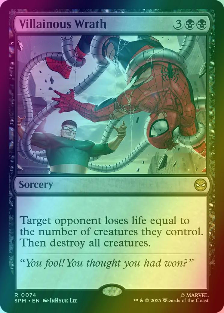 Villainous Wrath [74] [Marvel's Spider-Man] [Foil]