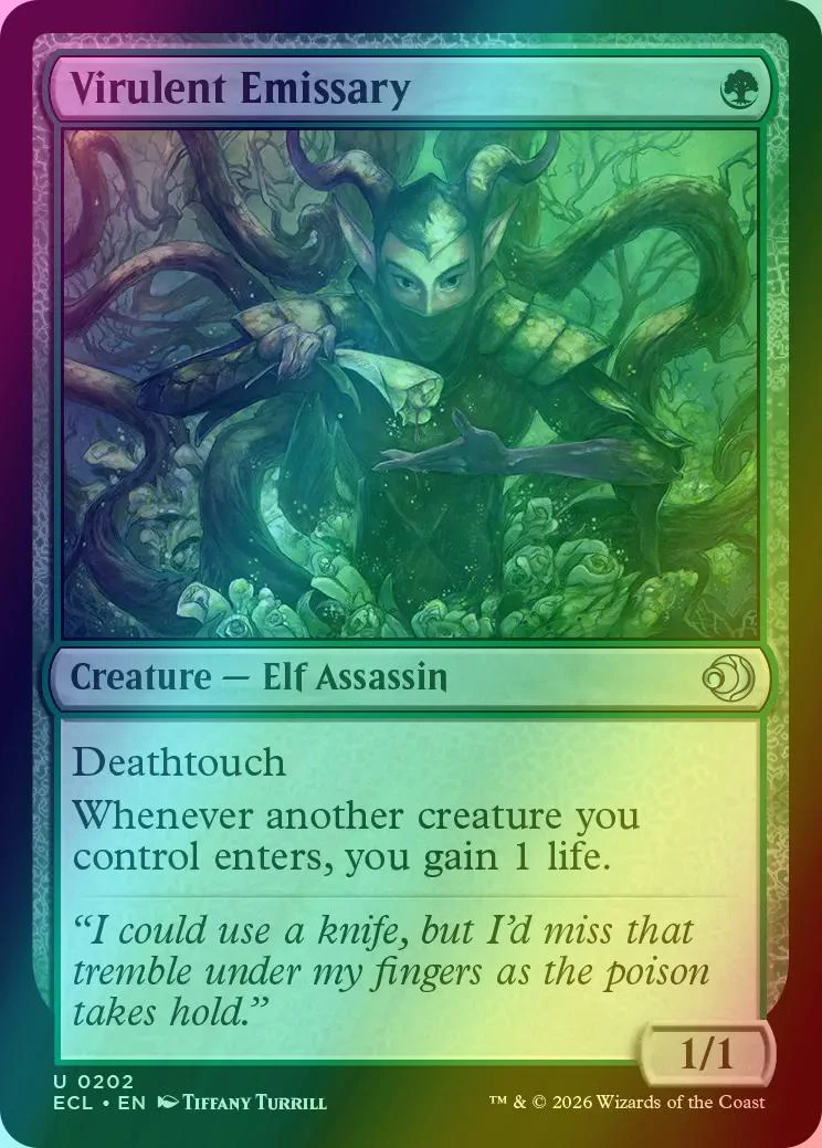 Virulent Emissary [202] [Lorwyn Eclipsed] [Foil]