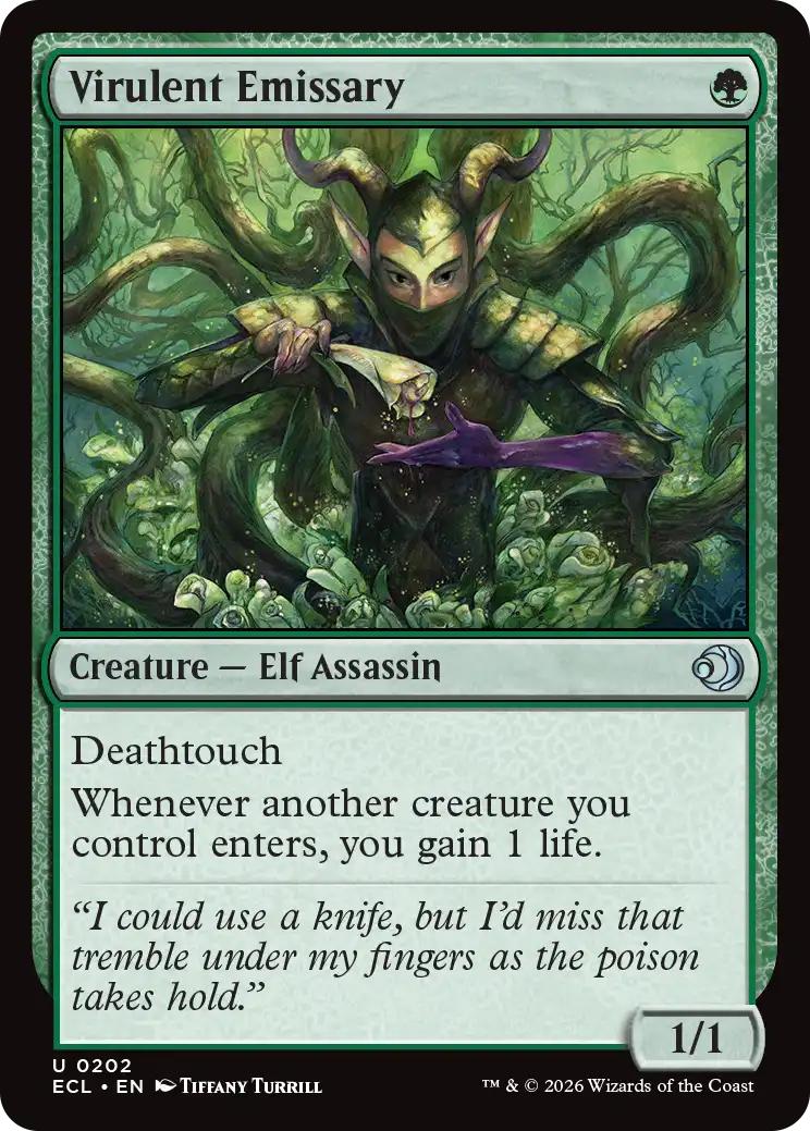 Virulent Emissary [202] [Lorwyn Eclipsed] [Non-Foil]