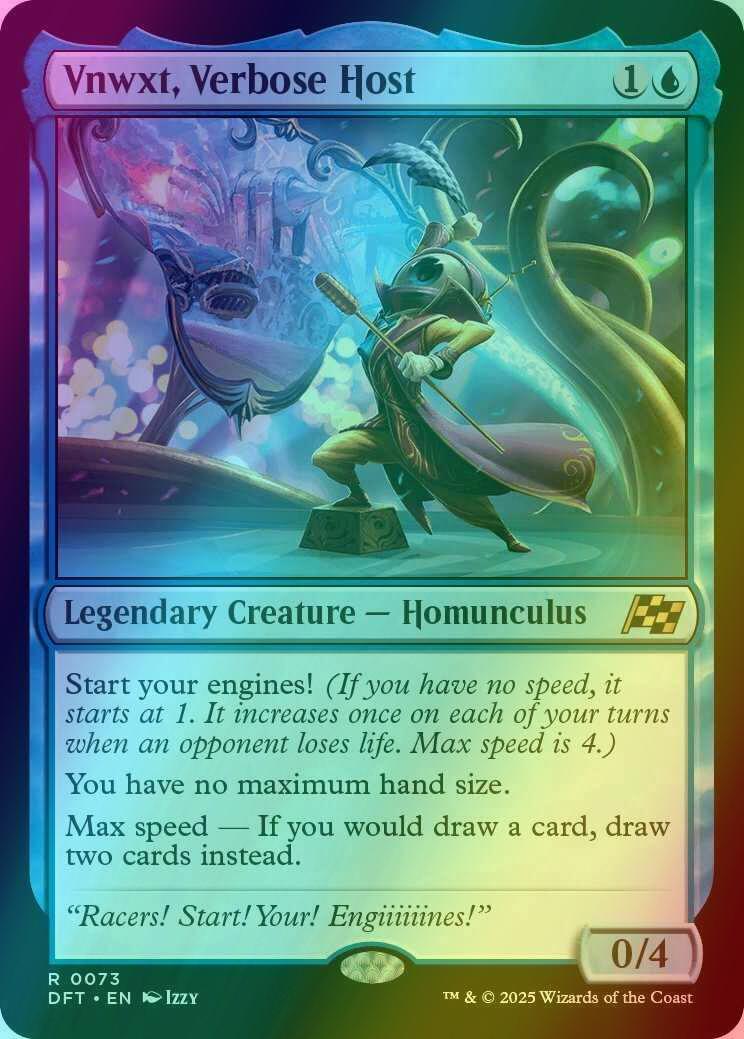 Vnwxt, Verbose Host [73] [Aetherdrift] [Foil]
