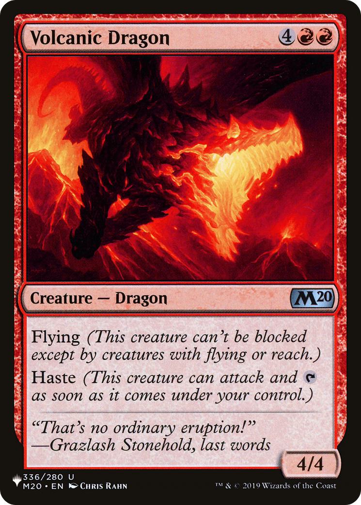 Volcanic Dragon [M20-336] [Welcome Decks 2024] [The List] [Non-Foil]
