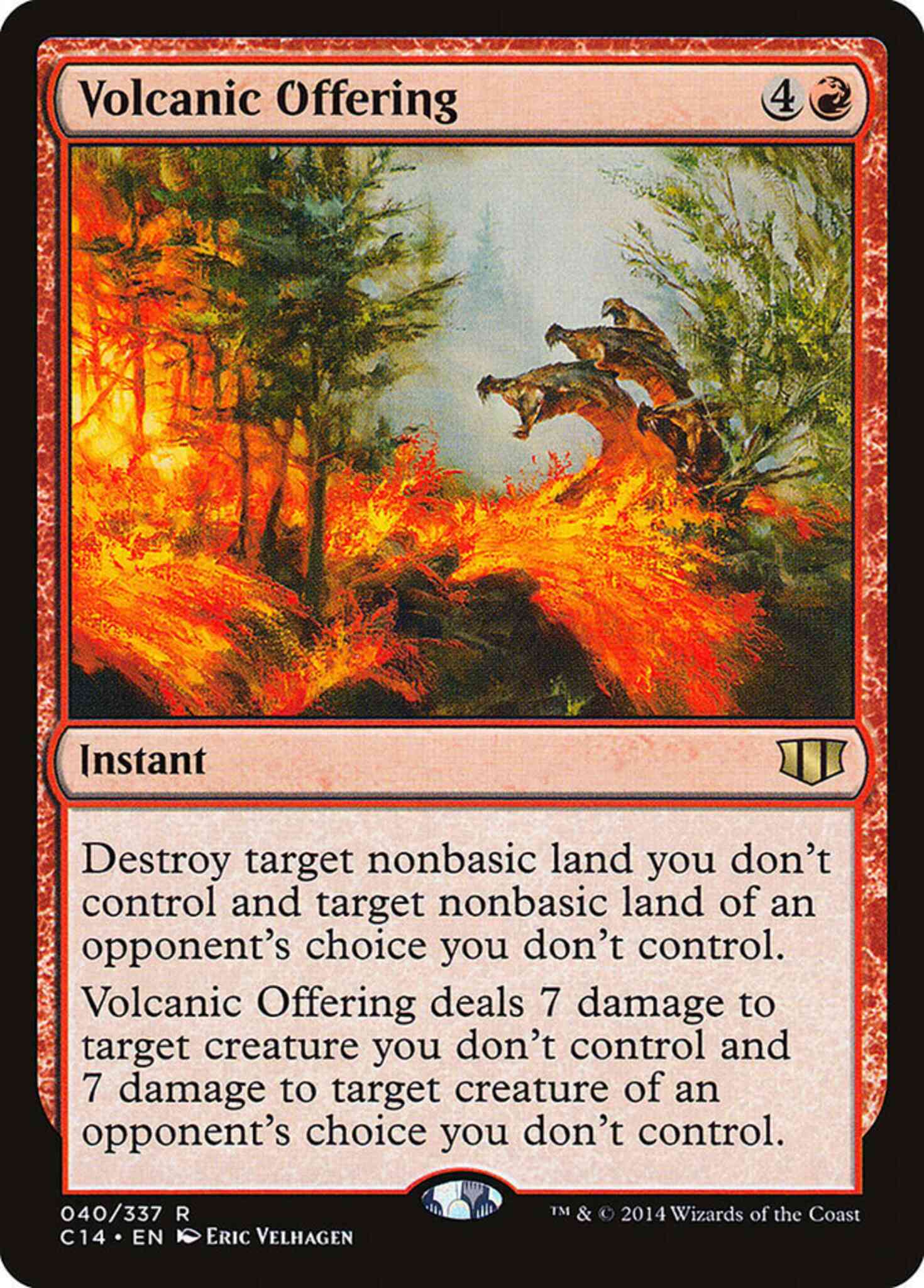 Volcanic Offering [40] [Commander 2014] [Non-Foil]