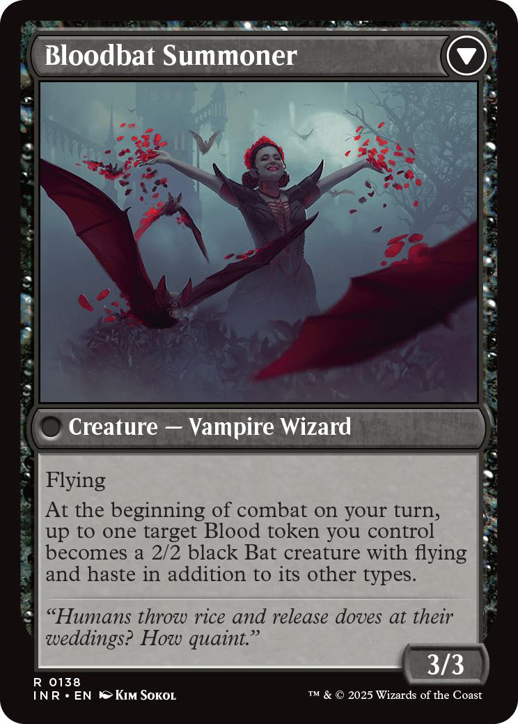 Voldaren Bloodcaster // Bloodbat Summoner [138] [Innistrad Remastered] [Non-Foil] - Image 2