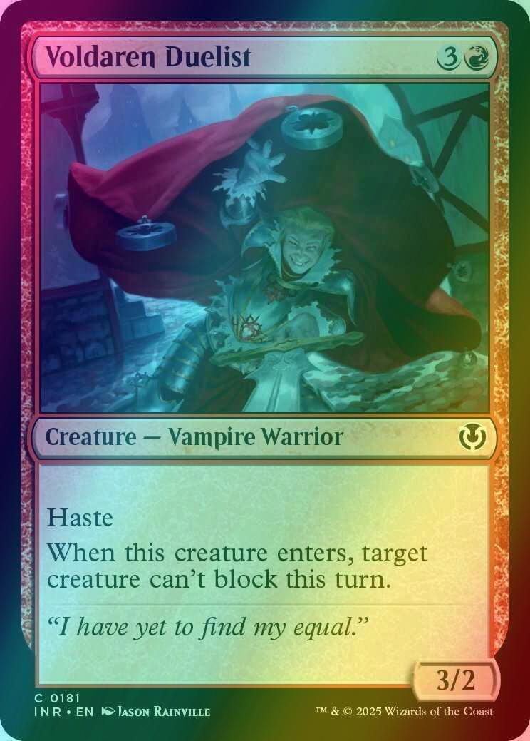 Voldaren Duelist [181] [Innistrad Remastered] [Foil]
