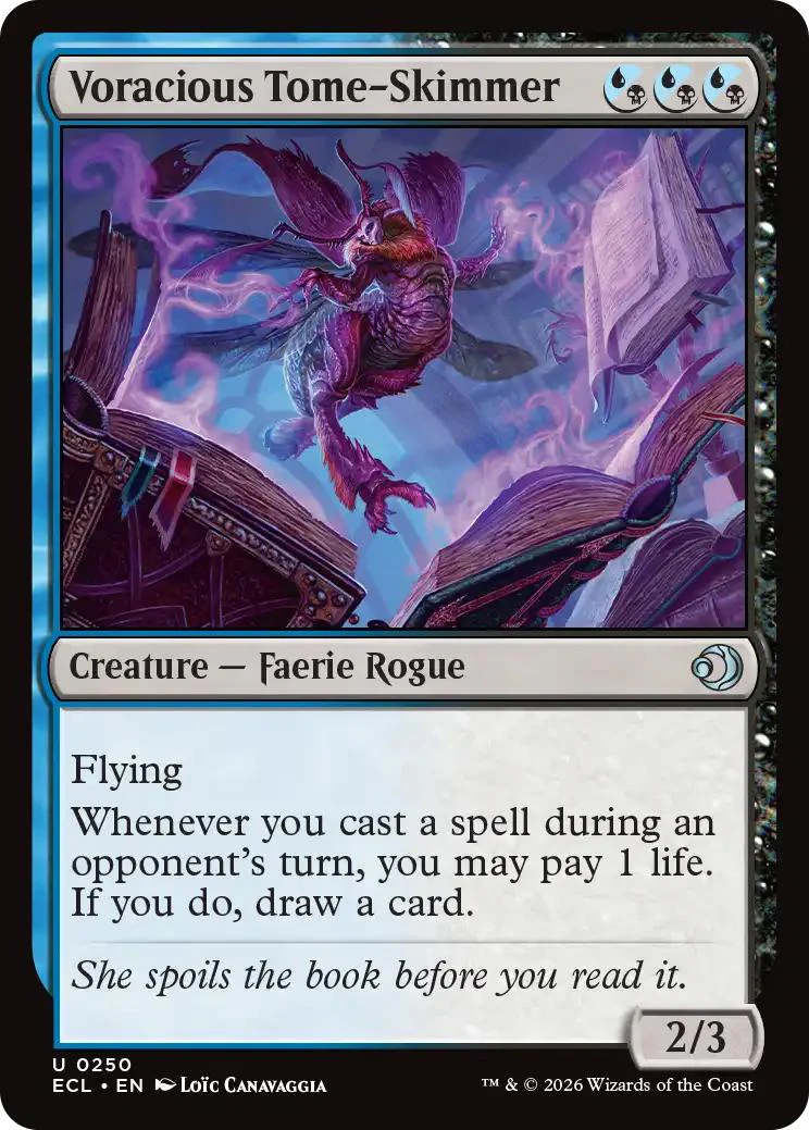 Voracious Tome-Skimmer [250] [Lorwyn Eclipsed] [Non-Foil]