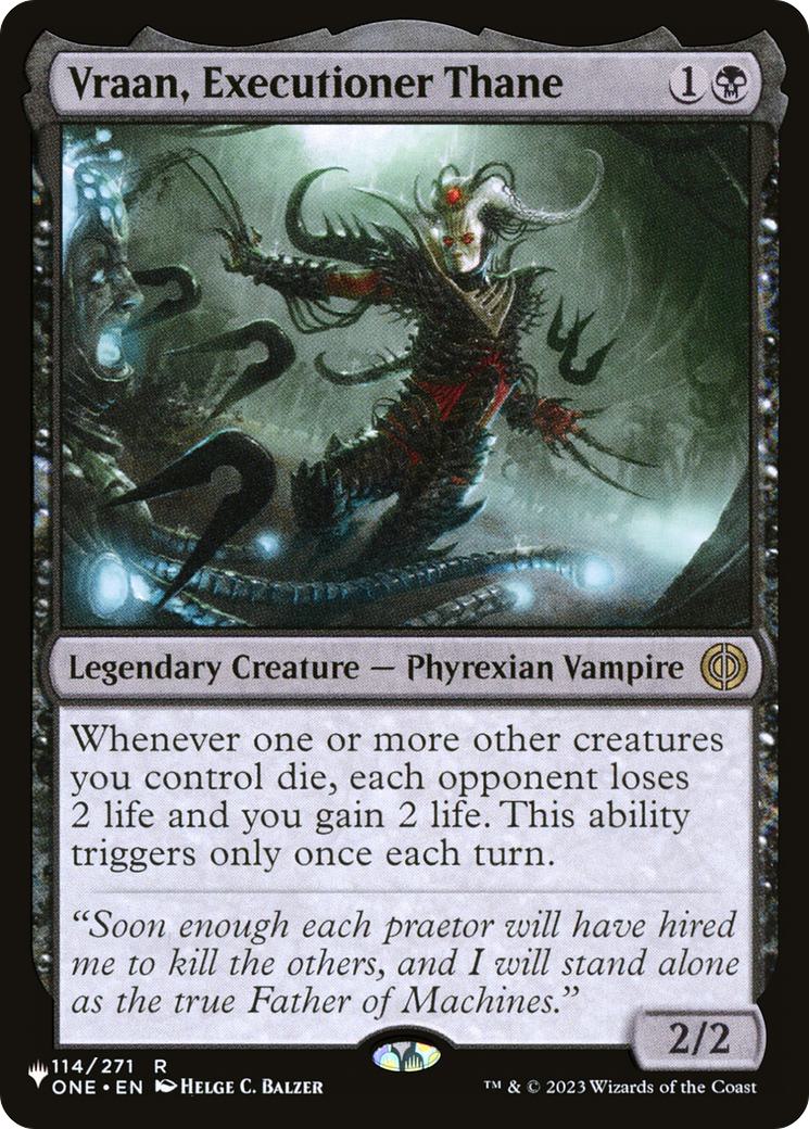 Vraan, Executioner Thane [ONE-114] [Welcome Decks 2024] [The List] [Non-Foil]
