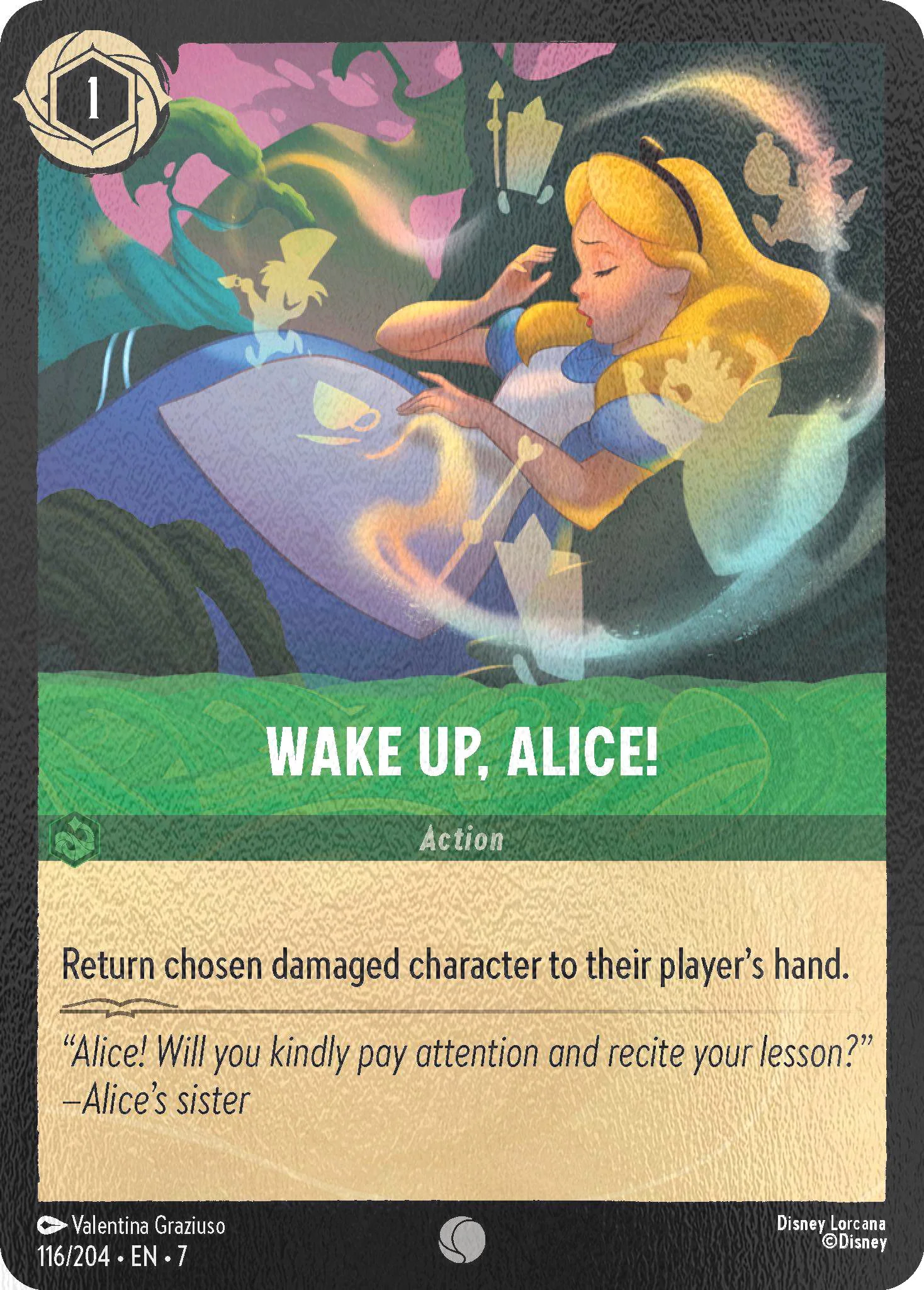 Wake Up, Alice! - 116/204 [Archazia's Island] [Cold Foil]