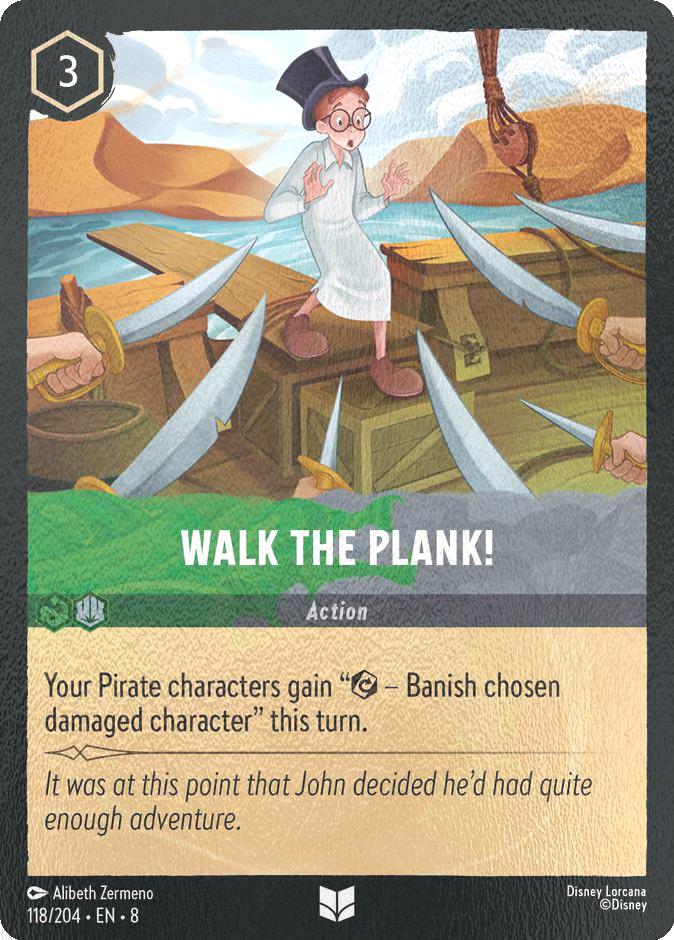 Walk the Plank - 118/204 [Reign of Jafar] [Cold Foil]